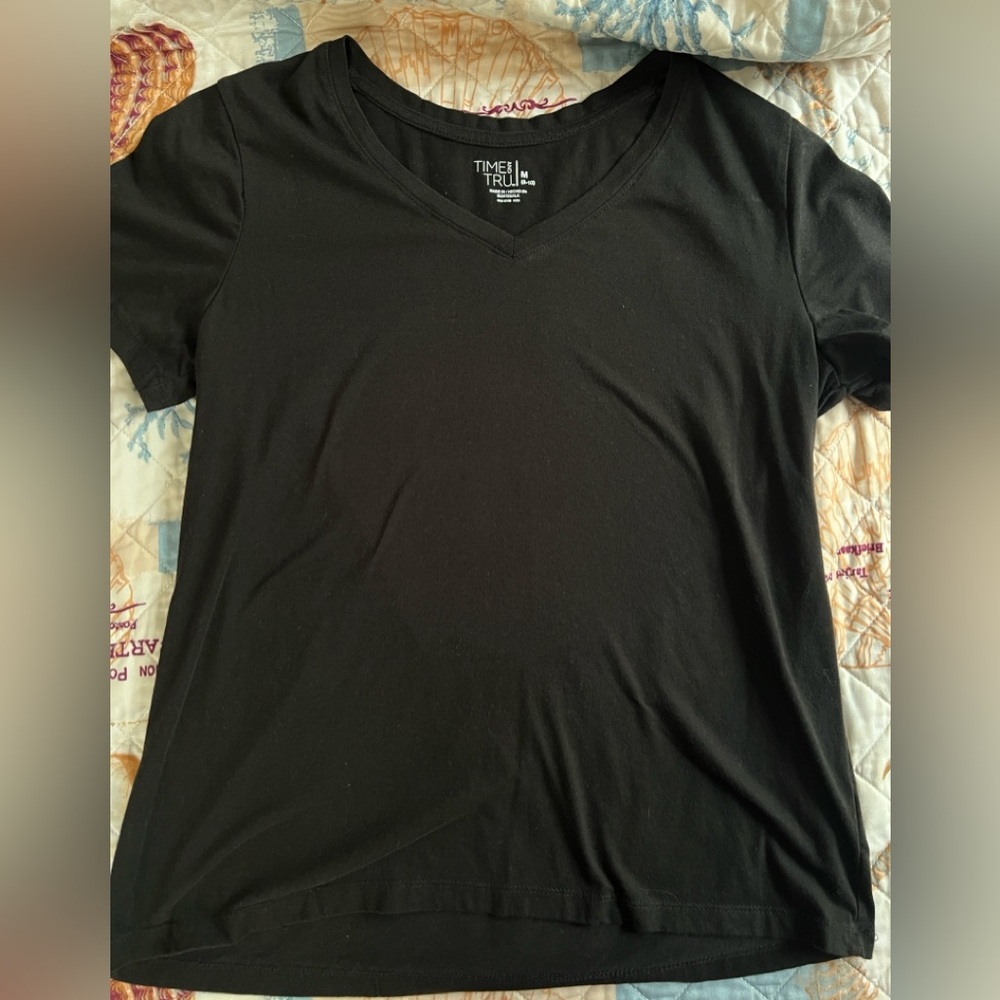 Time & Tru V neck shirts